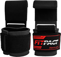 LORDEX Fitness Lifting Hook Straps – Lift Heavier with Better Grip Support