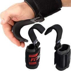 LORDEX Fitness Lifting Hook Straps – Lift Heavier with Better Grip Support
